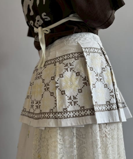 【Chinatsu Aoyama】 RE The Home Makers Skirt / 260716-005