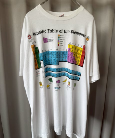 【USED】 Made in USA 93's The Periodic Table T-Shirt / 260725-020