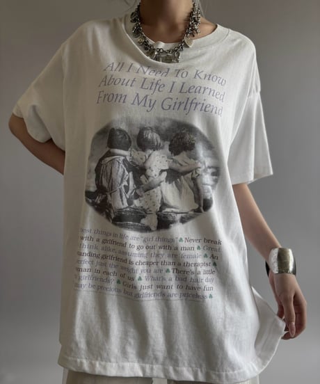 【USED】 95's My Girlfriend T-Shirt / 260808-016
