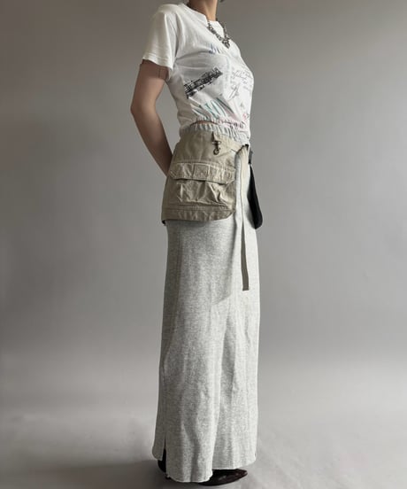 【RE;CIRCLE】  RE Fishing Vest Belt Bag / 260810-001