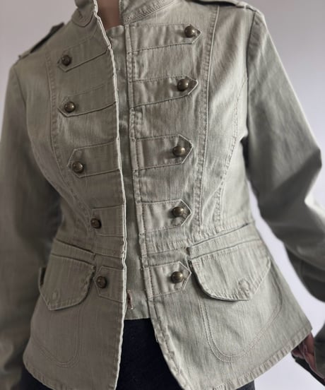 【USED】 DKNY JEANS Napoleon Jacket   / 261010-006