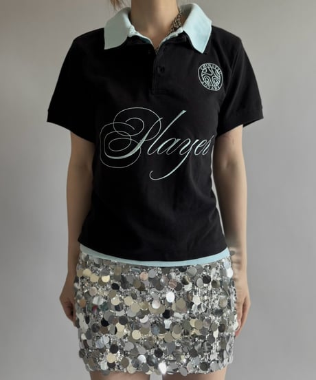 【Chinatsu Aoyama】 RE Player Polo Shirt / 260827-032