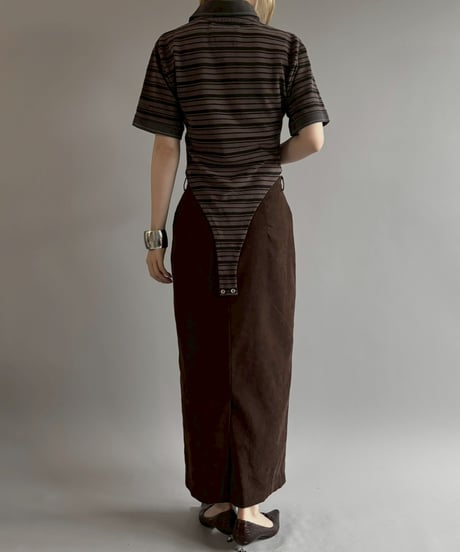 【RE;CIRCLE】RE Leotard Polo Shirt / 260713-013