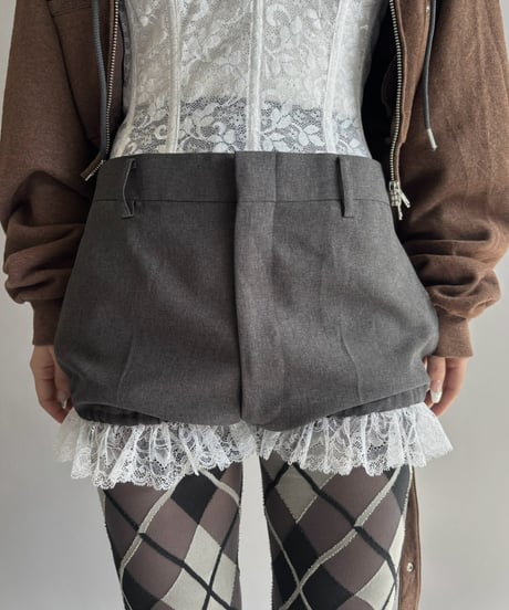 【Chinatsu Aoyama】  Suit Short Pants /  2601022-028
