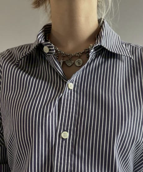 【RE;CIRCLE】RE Leotard Stripe Shirt / 260713-003