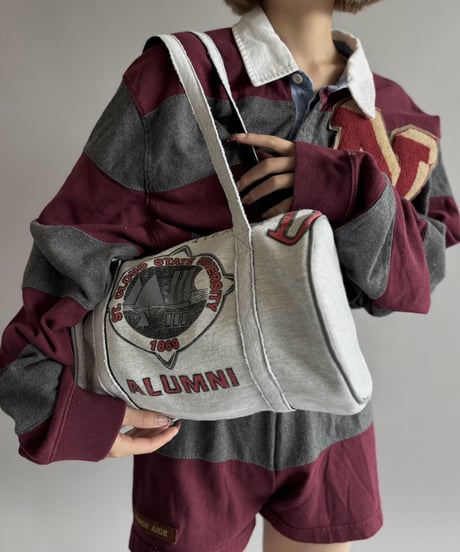 【RE;CIRCLE】 RE Sweat Boston Bag  /261015-032