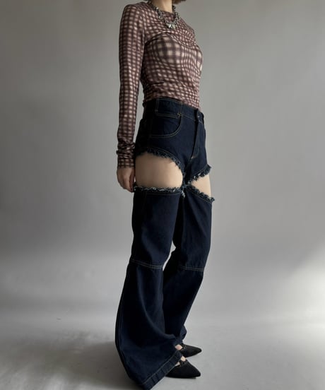 【USED】 Design Denim Pants / 261024-005