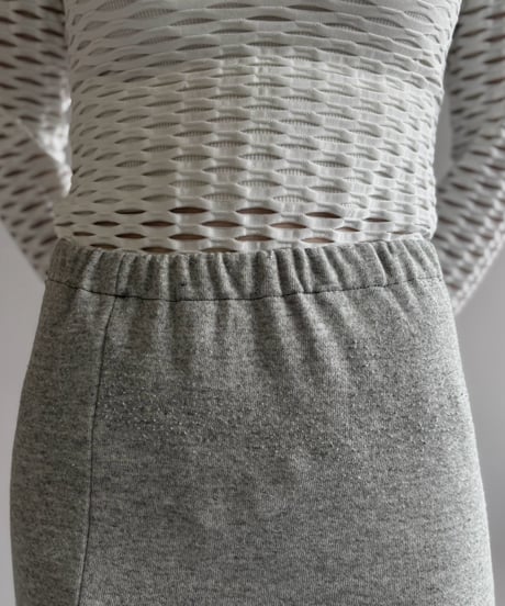【USED】 Side Slit Sweat Skirt / 260926-012