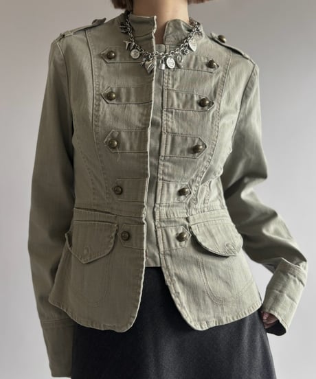 【USED】 DKNY JEANS Napoleon Jacket   / 261010-006