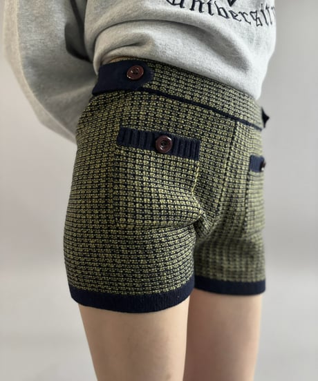 【USED】 Design Knit Shorts / 261031-007
