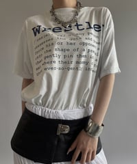 【USED】 Wrestler T-Shirt / 260801-003