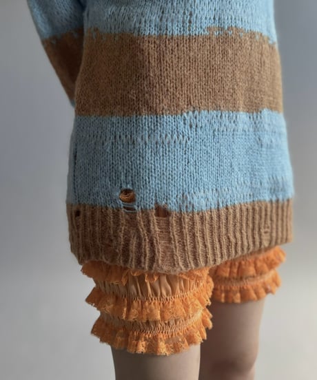【USED】 Acne Studios Stripe Grange Knit  / 261024-016