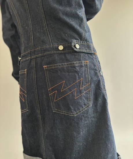 【USED】 W&LT Design Denim One-Piece / 261003-022