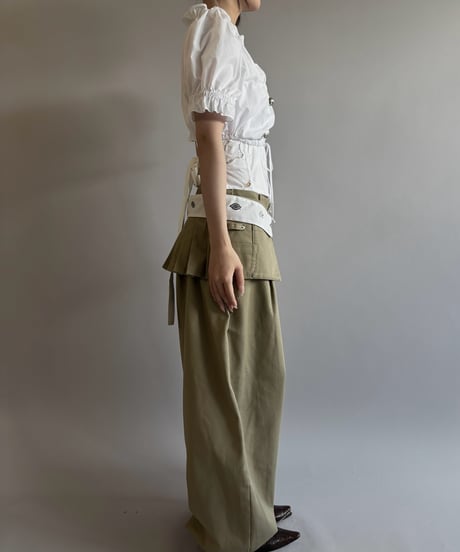 【Chinatsu Aoyama】 RE The Home Makers Blouse / 260820-044