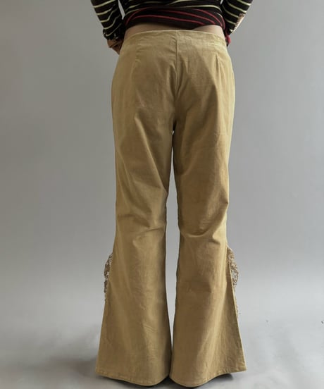 【RE;CIRCLE】 RE Lace-up Cords Pants / 261008-017