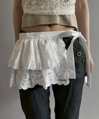 【Chinatsu Aoyama】 RE The Home Makers Wrap Skirt / 260716-049