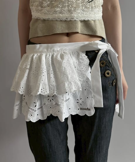 【Chinatsu Aoyama】 RE The Home Makers Wrap Skirt / 260716-049