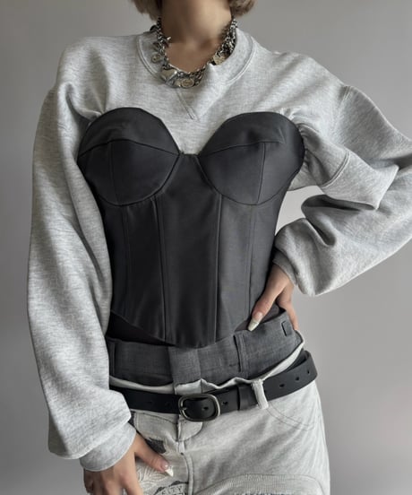 【Chinatsu Aoyama】 Sweat Suit Corset  /  2601022-024