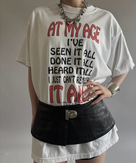 【USED】 92's AT MY AGE T-Shirt / 260808-010