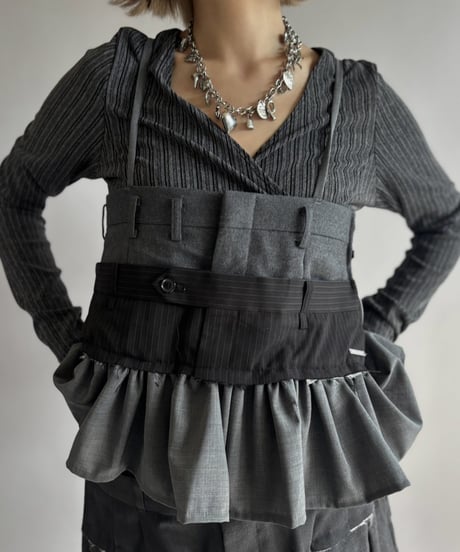 【Chinatsu Aoyama】 Suit Bustier /  2601022-040