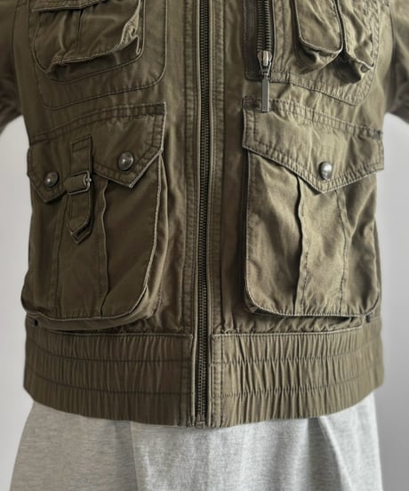 【USED】 TOMMY HILFIGER Military Blouson  / 261010-004