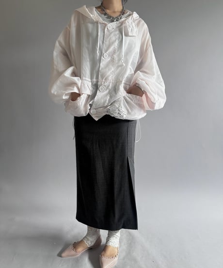 【RE;CIRCLE】RE Snow Parka Jacket Dyed Light Pink/ 260914-011