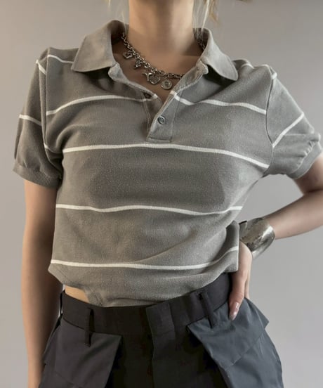 【RE;CIRCLE】RE Leotard Polo Shirt / 260713-016