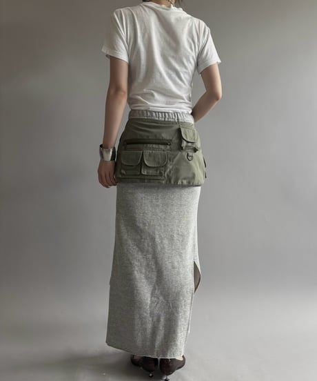 【RE;CIRCLE】  RE Fishing Vest Belt Bag / 260810-002