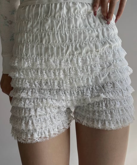 【USED】 Frill Under Short Pants / 261024-028