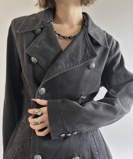 【USED】 90's DKNY Double Breast Jacket  / 261003-024