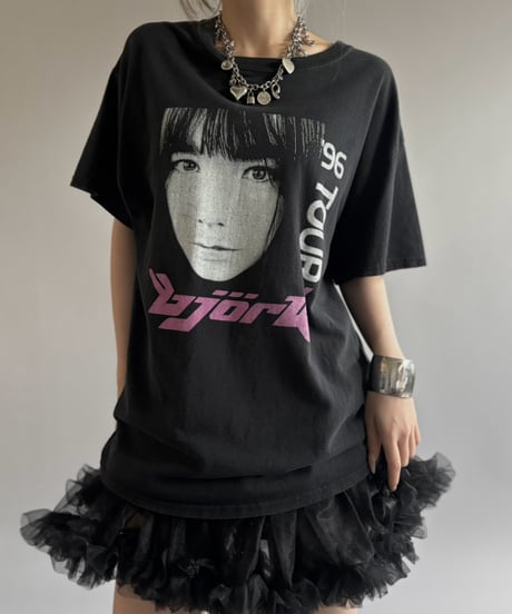 【USED】 96's Tour Bjork T-Shirt / 260808-013