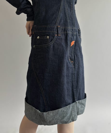 【USED】 W&LT Design Denim One-Piece / 261003-022