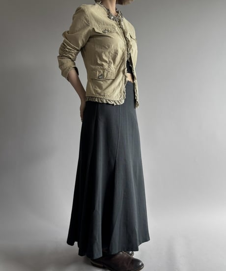 【USED】 BENETTON Design Frill Jacket   / 261010-028