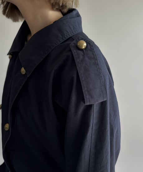 【RE;CIRCLE】 RE Pleated Hem Trench Coat  / 261019-026