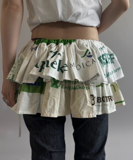 【RE;CIRCLE】  RE Eco Bag Wrap Skirt / 260810-016