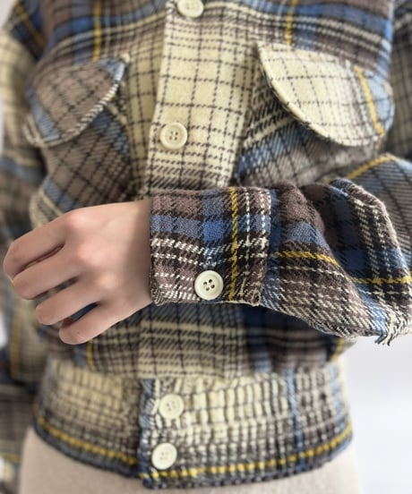 【USED】 Chees King Shirt Jacket / 261031-017