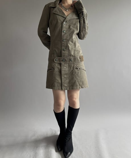 【USED】 DIESEL Design Long Length Jacket / 261010-002