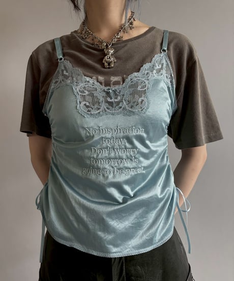 【Chinatsu Aoyama】 RE Non asleep Cami  /  260723-026
