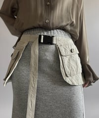 【RE;CIRCLE】  RE Fishing Vest Belt Bag / 260810-004