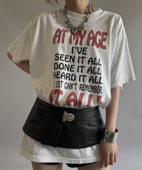 【USED】 92's AT MY AGE T-Shirt / 260808-010