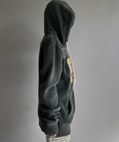 【USED】 HILFIGER DENIM Numbering Patch Zip-Up Hoodie / 261024-029