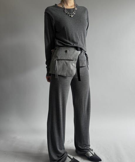 【RE;CIRCLE】 RE Suit Waist Belt Bag / 260917-009