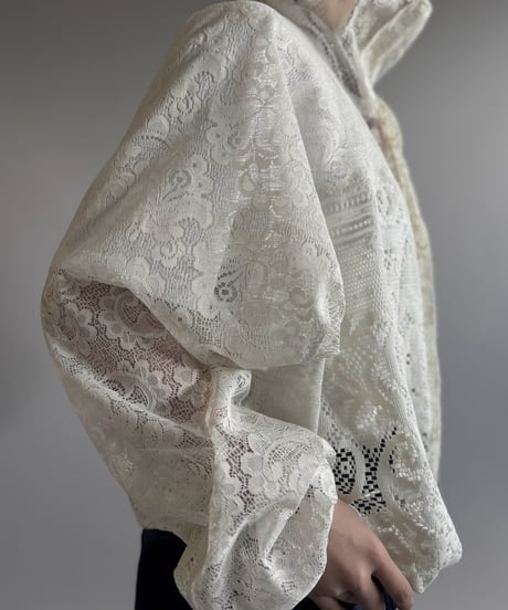 【RE;CIRCLE】RE Lace Hooded Jacket / 260824-006