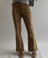 【RE;CIRCLE】 RE Lace-up Cords Pants / 261008-019