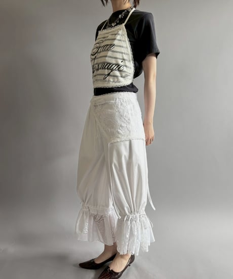 【Chinatsu Aoyama】 RE Apron / 260716-025