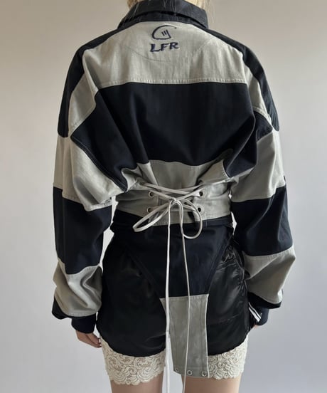 【RE;CIRCLE】 RE Leotard Rugger Shirt/ 260928-013