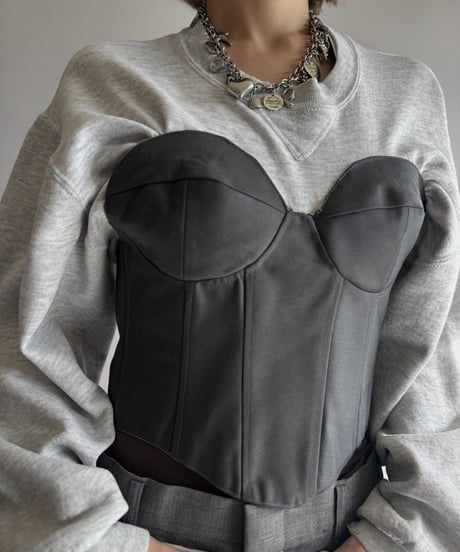 【Chinatsu Aoyama】 Sweat Suit Corset  /  2601022-024