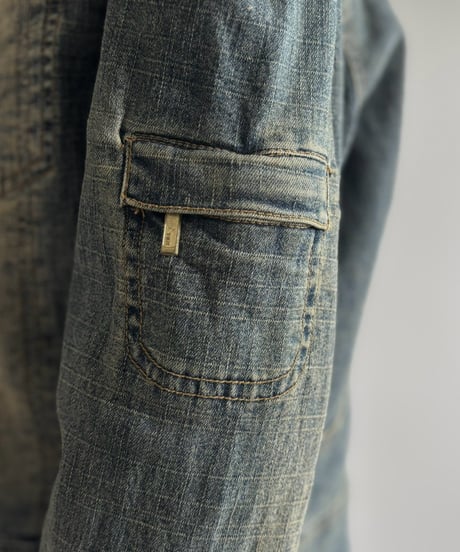 【USED】 Zip-Up Denim Jacket   / 261010-021