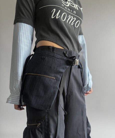 【RE;CIRCLE】 RE Suit Waist Belt Bag / 260917-011