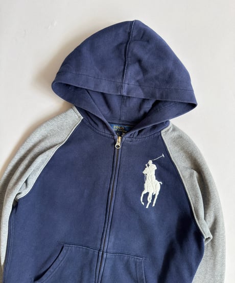 【USED】 Polo Ralph Lauren Big Pony Zip Parka / 260905-019